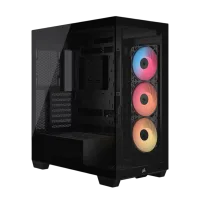Gabinete Gamer Corsair 3500X RS-R X3 Fan ARGB Black CC-9011322-WW