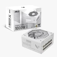 Fuente Certificada Asus 1000W Tuf Gaming 80 Plus Gold Full Modular White TUF-GAMING-1000G-WHITE