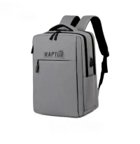 Varios Mochila Raptor C/Usb Gris