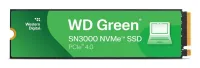 ALMACENAMIENTO DISCO SOLIDO SSD NVME WESTERN DIGITAL 1TB SN3000 GREEN PCIE 4.0 M.2 WDS100T4G0E-00CPS0