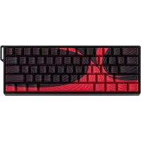 Perifericos Teclado USB Aula WIN60HE Max Black + Red Wing Chun Switch Magnetico Gamer