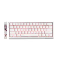 Perifericos Teclado USB FGG Madlions MAD60 HE RGB White Switch Per Shaft Pro Gamer Magnetico