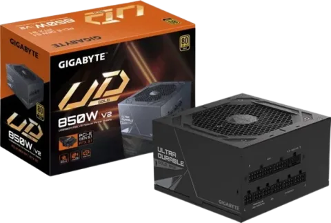 Fuente Certificada Gigabyte 850W UD Black 80 Plus Gold Full Modular GP-UD850GM PG5 V2