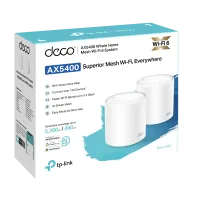 Conectividad Sistema Mesh Tp-Link Deco X60 Pack X2 AX5400
