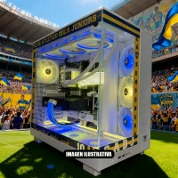 PC Armada Gamer Personalizada Boca Ryzen 7 7700X /Cooler /RTX 5070 /B850 /32GB /2TB /Gabinete /Fuente 750W 80P