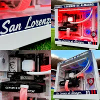 PC Armada Gamer Personalizada San Lorenzo Ryzen 7 7700X /Cooler /RTX 5070 /B850 /32GB /2TB /Gabinete /Fuente 750W 80P