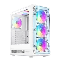 Gabinete Gamer Gamemax Starlight 2 AW X6 Fan ARGB White