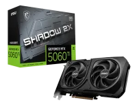 Placa De Video Nvidia Geforce MSI RTX 5060 Ti Shadow 2X 16GB OC Plus G506T-16S2CP