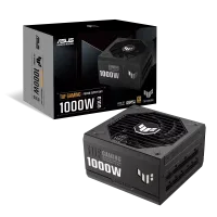 Fuente Certificada Asus 1000W Tuf Gaming 80 Plus Gold Full Modular Black TUF-GAMING-1000G