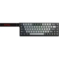 Perifericos Teclado USB Aula WIN68HE Pro Light Grey + Dark Grey Switch Meteor Gamer Magnetico