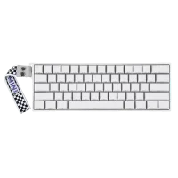 Perifericos Teclado Inalambrico Aula Mini 60HE Pro White Switch Mistcloud Gamer Magnetico BT