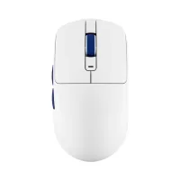 Perifericos Mouse Inalambrico Royal Kludge M30 White Blue Gamer M30-WB