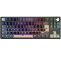 Perifericos Teclado USB Royal Kludge R87 Pro Phantom Switch Brown Gamer Mecanico