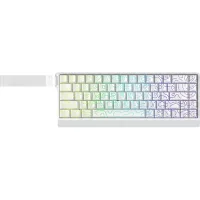 Perifericos Teclado USB Irok Mercury68 White RGB Switch Purple Star Gamer Magnetico
