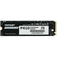 Almacenamiento Disco Solido SSD NVMe Patriot 2TB P410 PCIe 4.0 M.2 P410P2TBM28H
