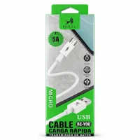 Cable Micro USB RoyalCell Carga Rapida 1M 5A RC-Y00
