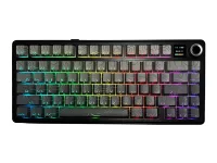 Perifericos Teclado Inalambrico Aula F75 Max Gradient Grey + Contour Line Switch Mecanico BT Gamer