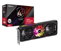 Placa De Video Radeon Asrock RX 7600 Phantom Gaming 8GB RX7600 PG 8GO