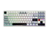 Perifericos Teclado Inalambrico Aula F87 Pro V2 White + Light Blue + White + Dark Purple Switch Star Vector Gamer Mecanico BT