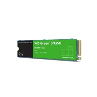 Almacenamiento Disco Solido SSD NVMe Western Digital 2TB Green SN350 M.2 PCIe WDS200T3G0C