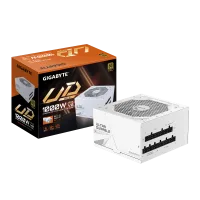 Fuente Certificada Gigabyte 1000W UD White ICE 80 Plus Gold Full Modular GP-UD1000GM PG5 ICE