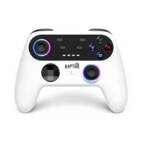 Perifericos Joystick Raptor Apex Wireless White RAP-CONTROL-WIRELESS-PC/PS-RGB-WH