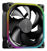Refrigeracion Cooler Gabinete Tecware Topan Quad 120mm ARGB Black TWAC-TQAX-BKAR