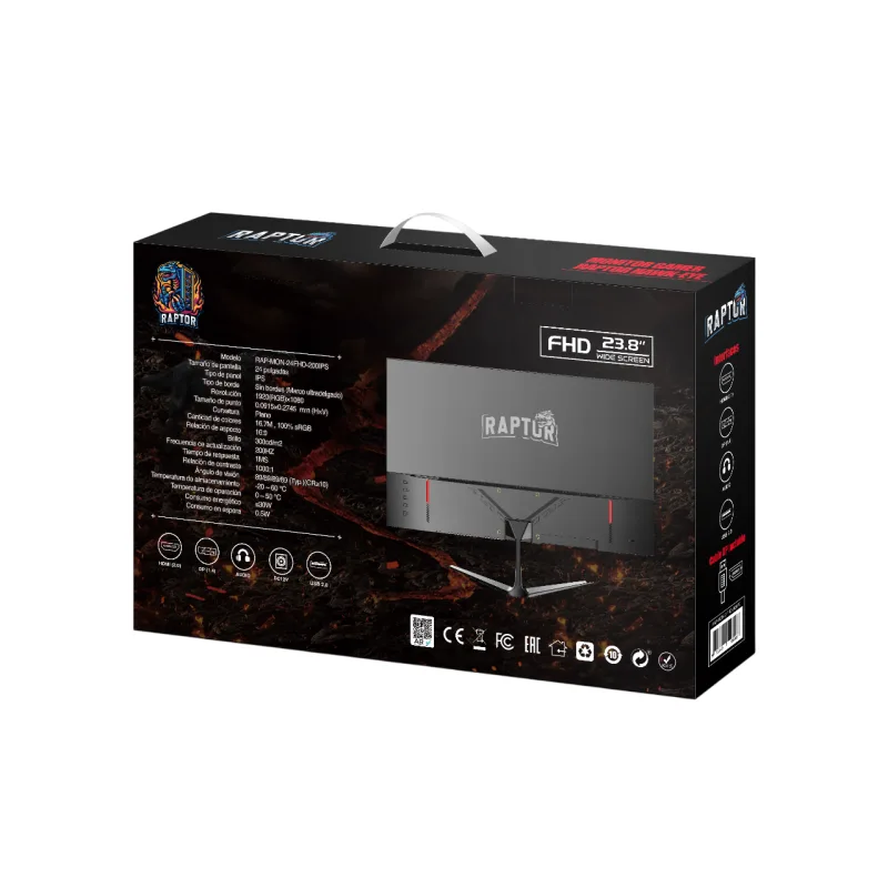 Monitor Gamer Raptor Hawk Eye 24