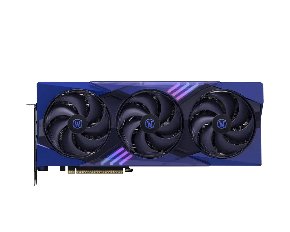 Placa De Video Msi Geforce Rtx 5070 12g World Of Of Warcraft Midnight Void Edition Oc