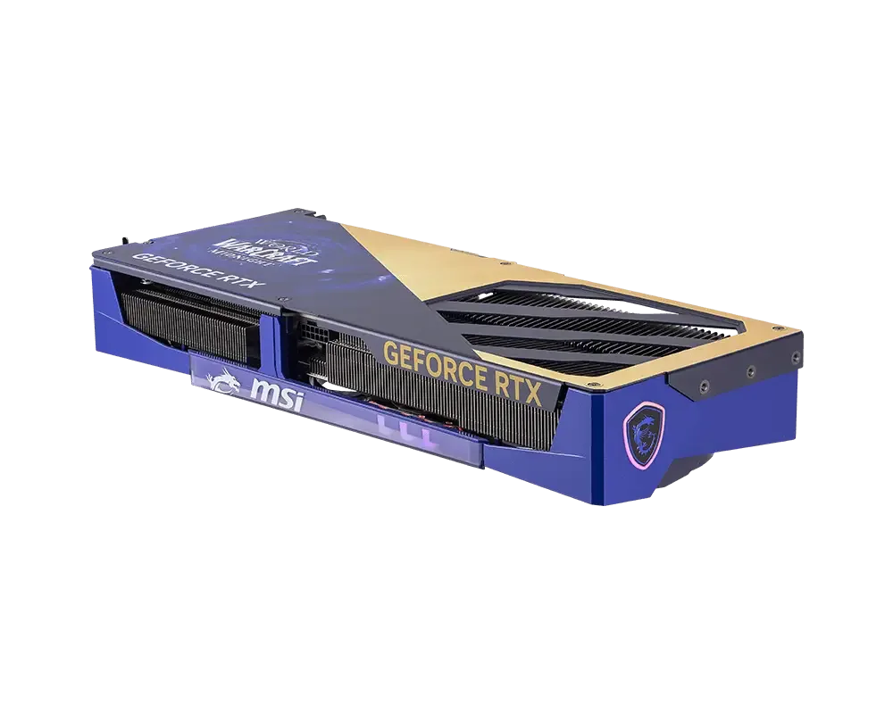 Placa De Video Msi Geforce Rtx 5070 12g World Of Of Warcraft Midnight Void Edition Oc