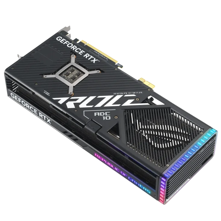 Placa De Video Asus Rog Strix Geforce Rtx 4090 Btf Oc Edition 24gb Gddr6x (black Box)