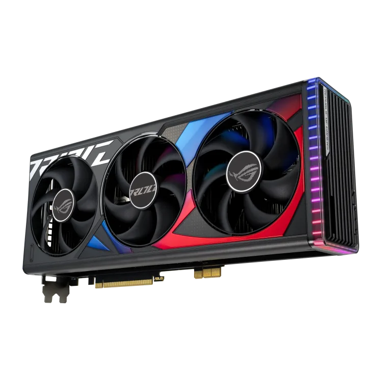 Placa De Video Asus Rog Strix Geforce Rtx 4090 Btf Oc Edition 24gb Gddr6x (black Box)