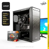 Pc Rocket - Ryzen 3 3200g - 16gb - 512gb - Kit Gabinete - Monitor
