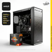 Pc Rocket Ryzen 5 5600gt - 16gb - 512gb - 500w - Kit Gabinete