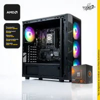 Pc Rocket Ryzen 5 8600g - 16gb - 512gb - Gabinete Rgb