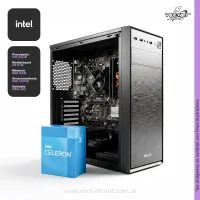 Pc Rocket Intel Celeron G5905 - 8gb - 240gb - Wifi - Gabinete Kit