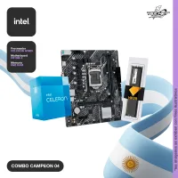 Combo Rocket Intel Celeron G5905 - H510 - 8gb