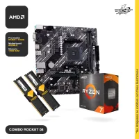 Combo Rocket Ryzen  7 5700g - A520 - 16gb