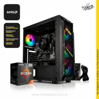 Pc Ryzen 5 5600gt - 16gb - 512gb - Gabinete Rgb - Wifi