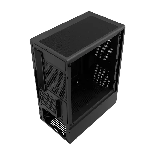 Gabinete LNZ M10 FRGB Vidrio templado lateral y frontal