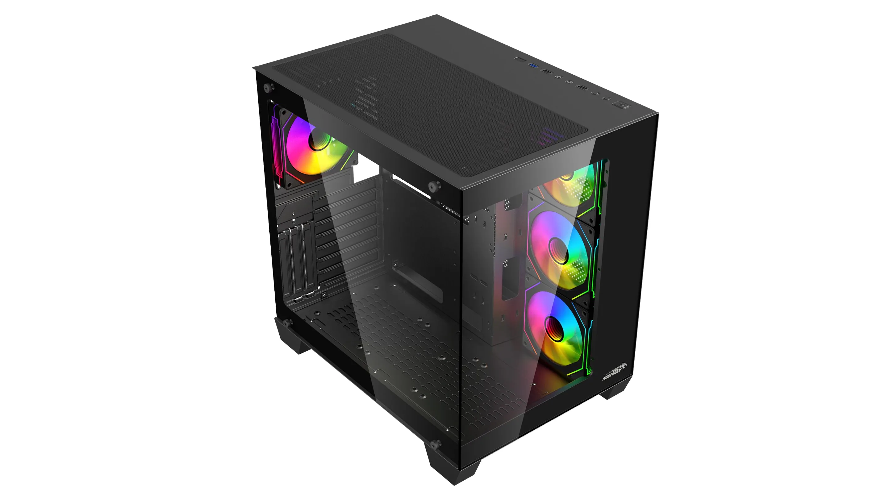 Gabinete Sentey Striker PWM 4 FAN ARGB Vidrio Templado