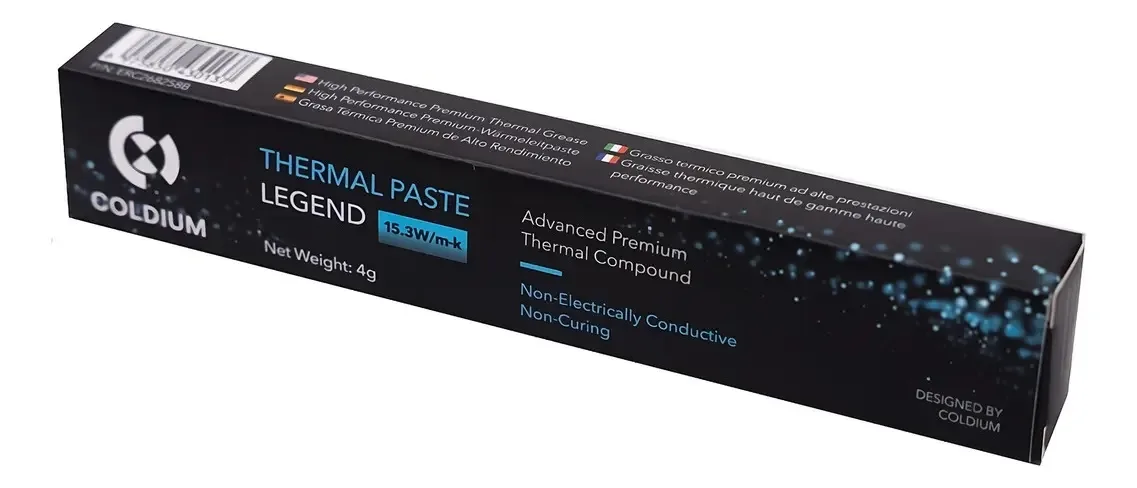 Pasta termica Coldium Legend rendimiento extremo 4g