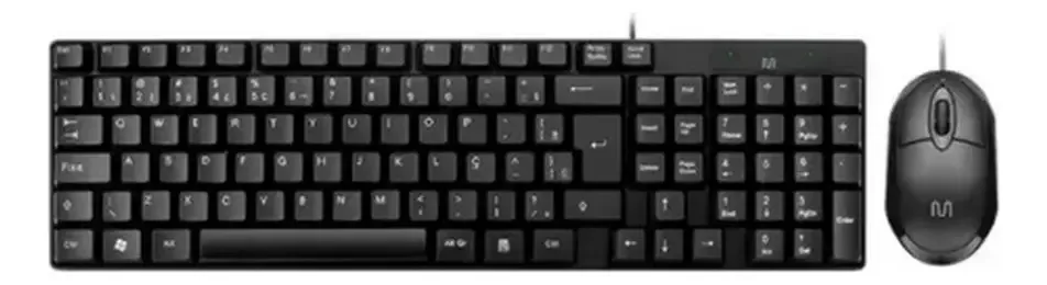 Combo Teclado y Mouse USB Negro TC309