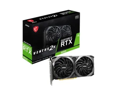RTX 3050 6 GB GDDR6 MSI VENTUS 2X XS OC