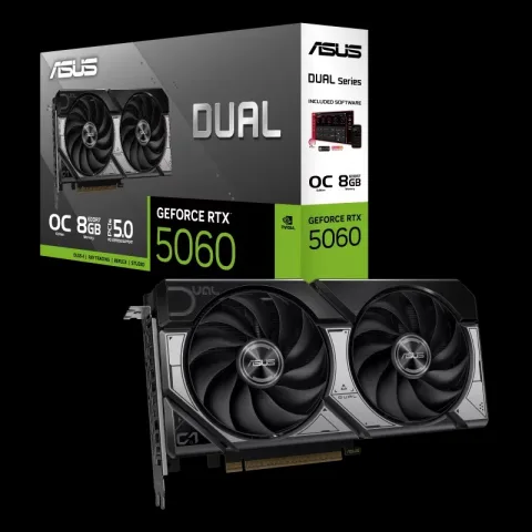 RTX 5060 8 GB GDDR7 ASUS Dual OC