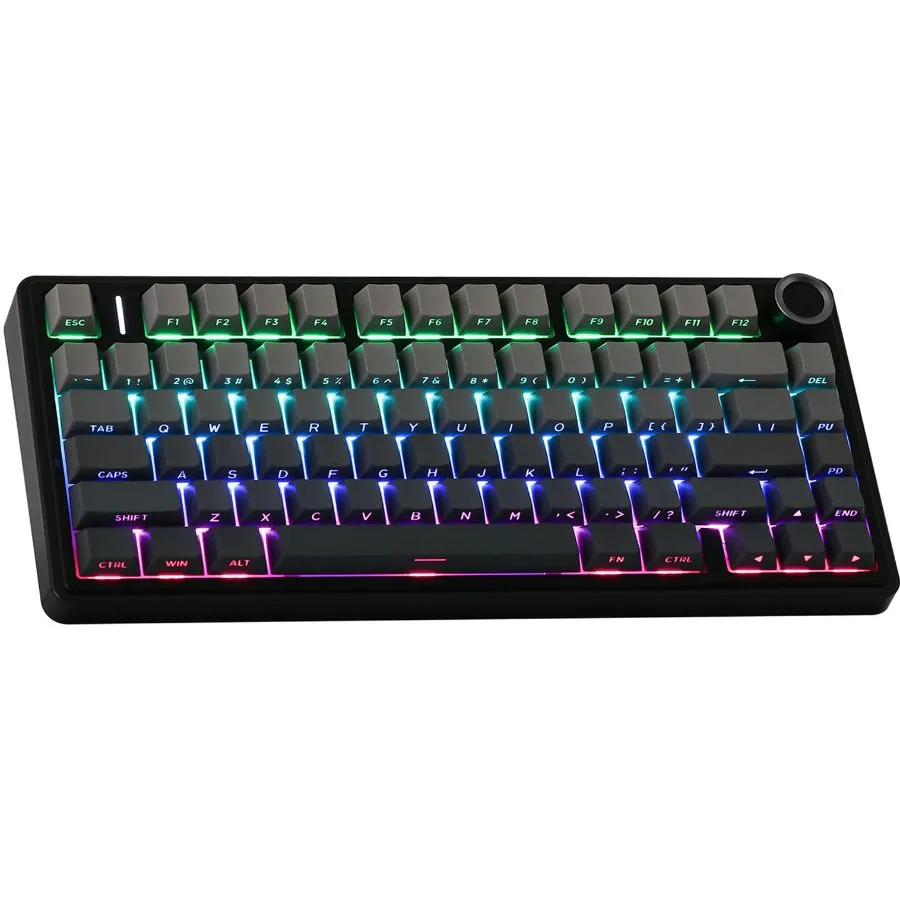 Periféricos Teclado Gamer Aula F75 Black Degrade Rgb Sw Reaper