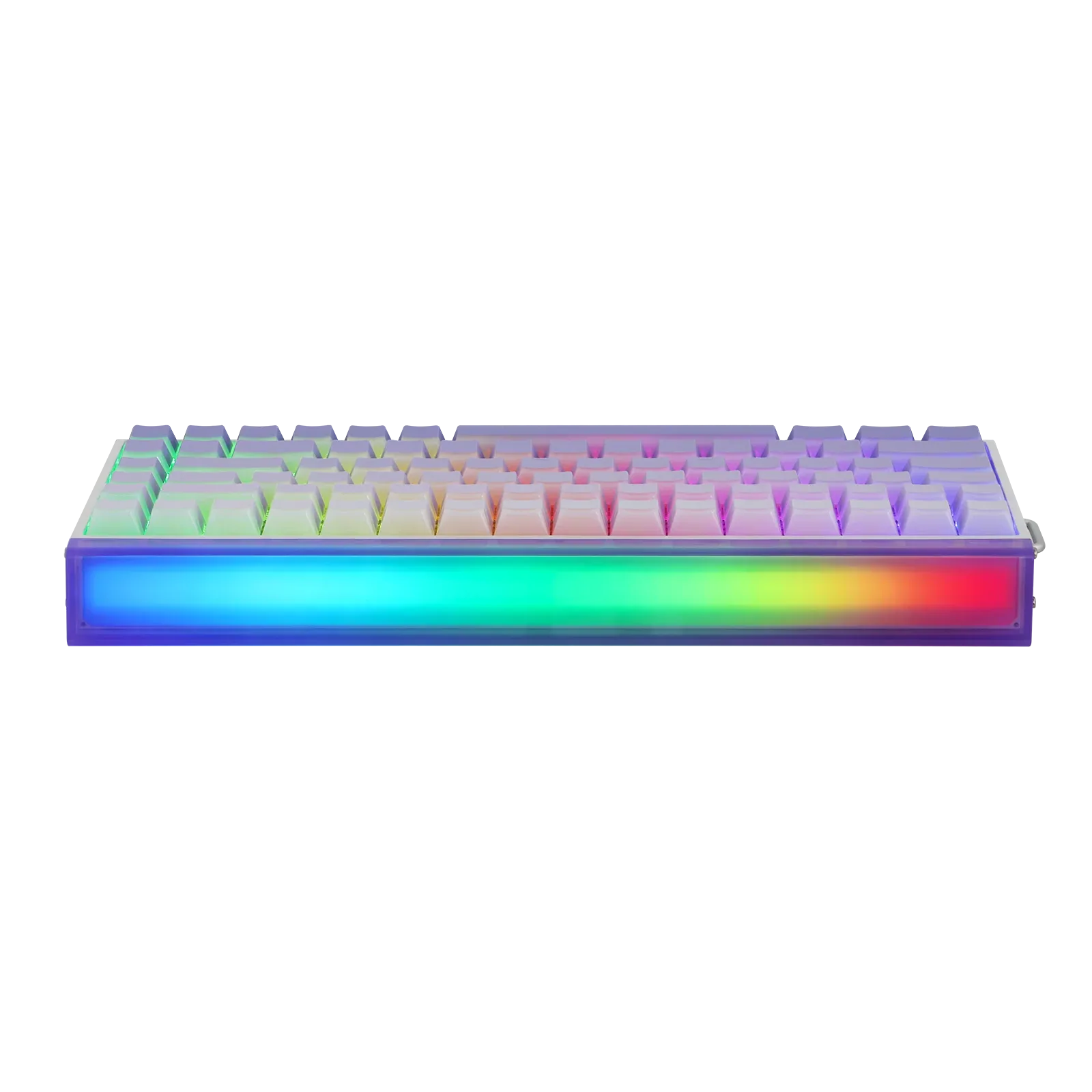 Periféricos Teclado Gamer Aula Hero 84HE Purple Gradient Lighthouse SW King Gamer Magnetico