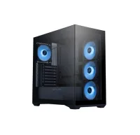 Gabinete Gamer Evolabs Progression X4 Fan ARGB Black EVO-305AB