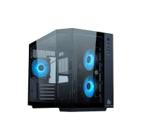 Gabinete Gamer Evolabs Primacy X3 Fan ARGB Black EVO-300MB