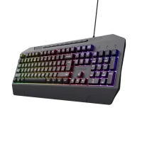 Periféricos Teclado Gamer Trust Evocx Esp RGB GXT836